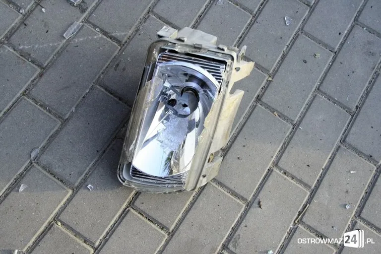 Wypadek na skrzyżowaniu Zwycięstwa i Sielskiej (zdjęcia)