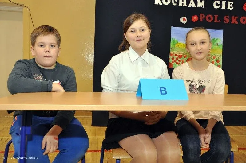 'Kocham Cię Polsko' w ostrowskiej szkole (zdjęcia)