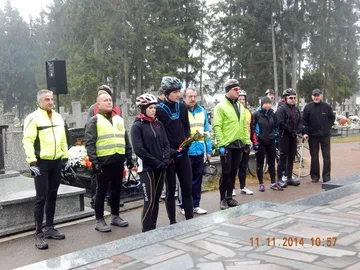 Rowerowy rajd niepodległości (zdjęcia)