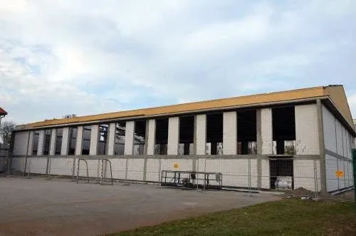 Dobiega końca pierwszy etap budowy sali gimnastycznej