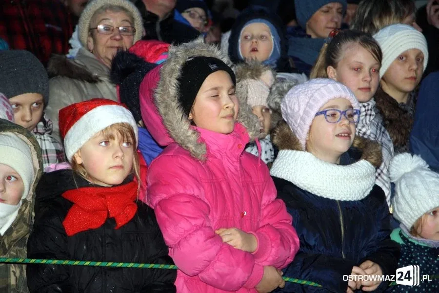 Ostrowianie spotkali się z Mikołajem (zdjęcia)