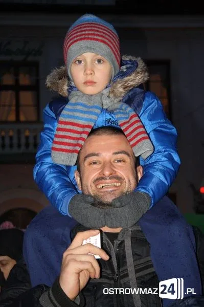 Ostrowianie spotkali się z Mikołajem (zdjęcia)
