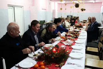 Spotkanie wigilijne w Laskowiźnie (zdjęcia)