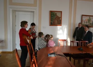 Przedszkolaki kolędowały burmistrzowi (zdjęcia)