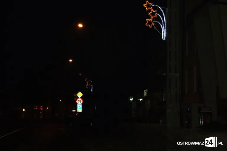 Czy Ostrów ma przestarzałe dekoracje świąteczne?