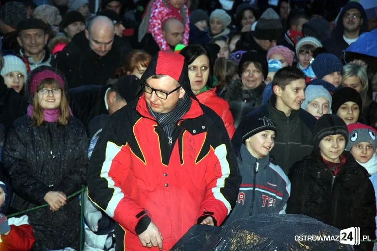 Ostrowianie spotkali się z Mikołajem (zdjęcia)