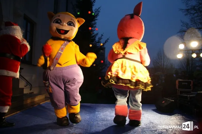 Ostrowianie spotkali się z Mikołajem (zdjęcia)