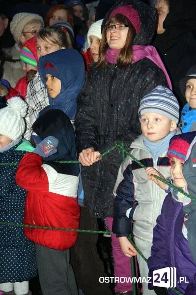 Ostrowianie spotkali się z Mikołajem (zdjęcia)