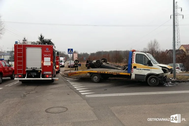 Mieszkanka naszego powiatu sprawczynią wypadku (zdjęcia)