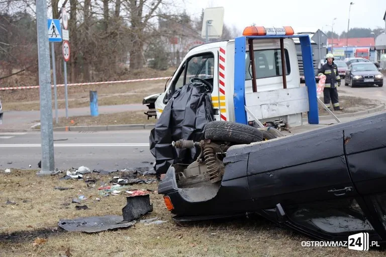 Mieszkanka naszego powiatu sprawczynią wypadku (zdjęcia)