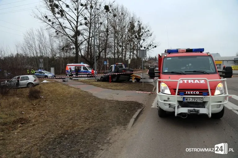 Mieszkanka naszego powiatu sprawczynią wypadku (zdjęcia)