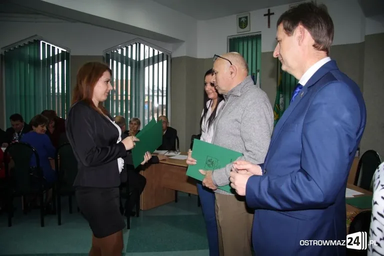 Radni gminy Ostrów Maz. już pracują (zdjęcia)