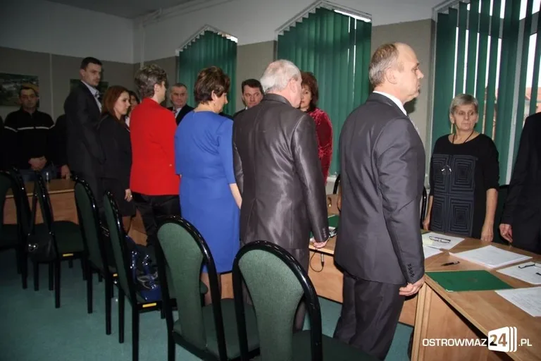 Radni gminy Ostrów Maz. już pracują (zdjęcia)