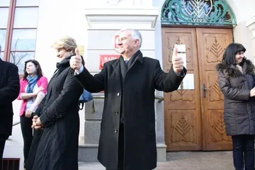 Ostrowska delegacja wyruszyła do Włoch (zdjęcia)