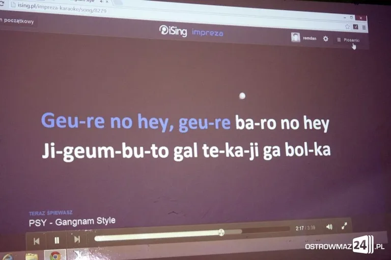 Karaoke w domu kultury (zdjęcia, wideo)