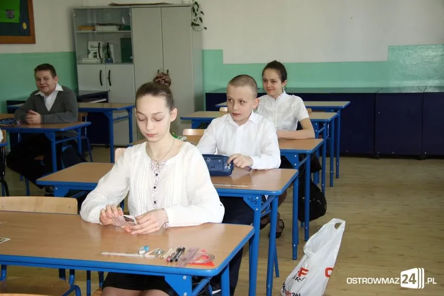 Szóstoklasiści zdawali egzamin (zdjęcia)