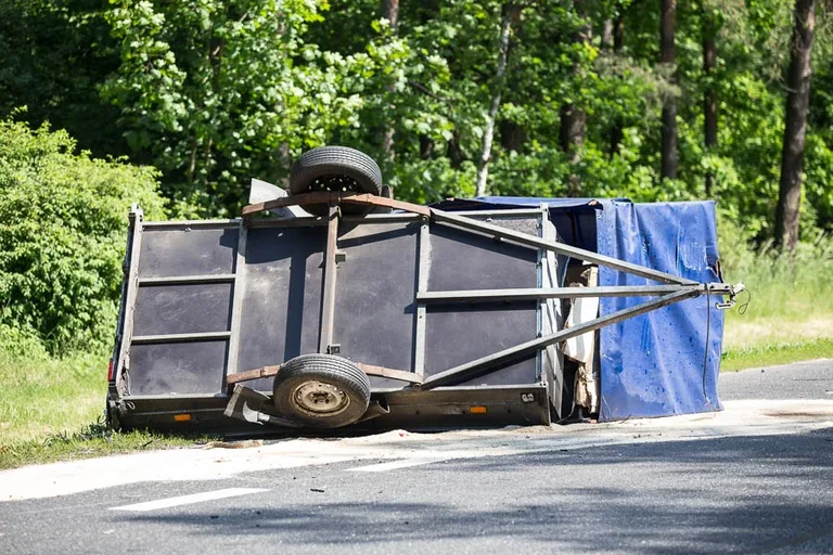 Poważny wypadek w Prosienicy - DK 8 (zdjęcia)