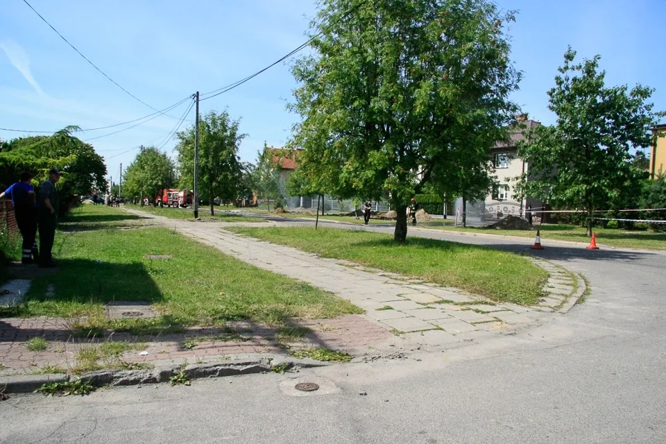 Wyciek gazu usunięty (zdjęcia)