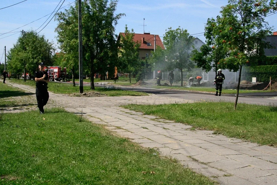 Wyciek gazu usunięty (zdjęcia)