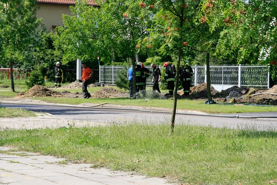 Wyciek gazu usunięty (zdjęcia)