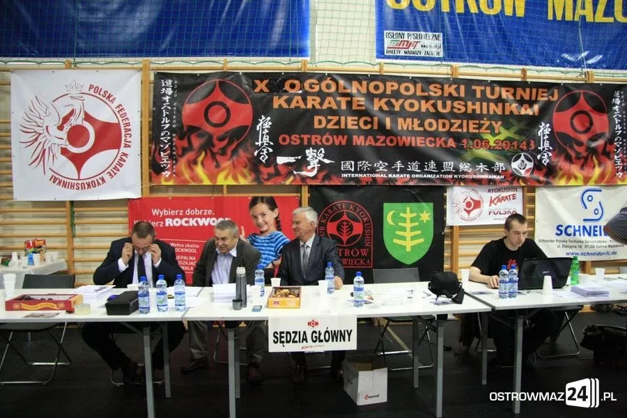 Ogólnopolski Turniej Karate w Ostrowi Maz. (zdjęcia)