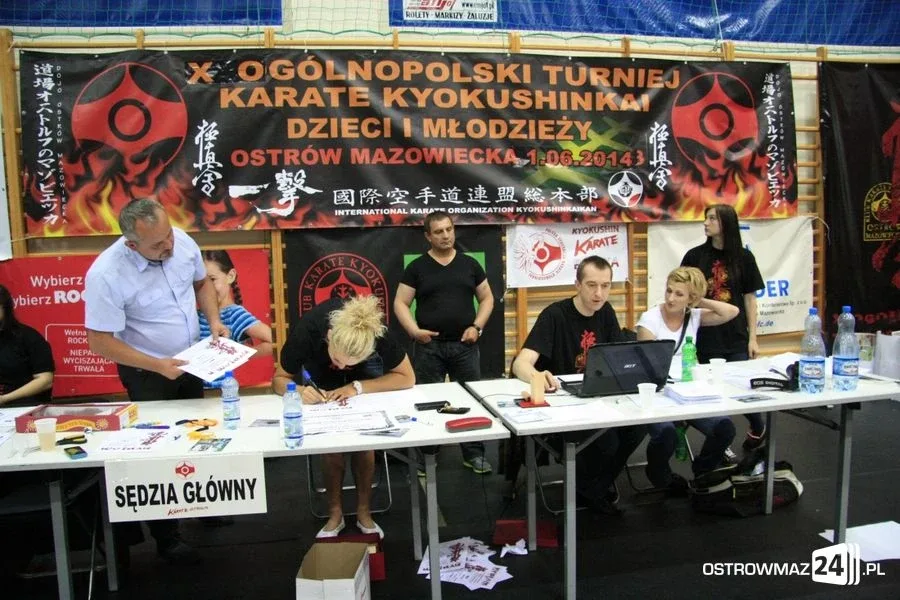 Ogólnopolski Turniej Karate w Ostrowi Maz. (zdjęcia)