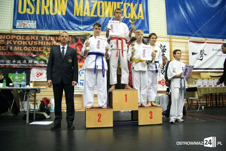 Ogólnopolski Turniej Karate w Ostrowi Maz. (zdjęcia)
