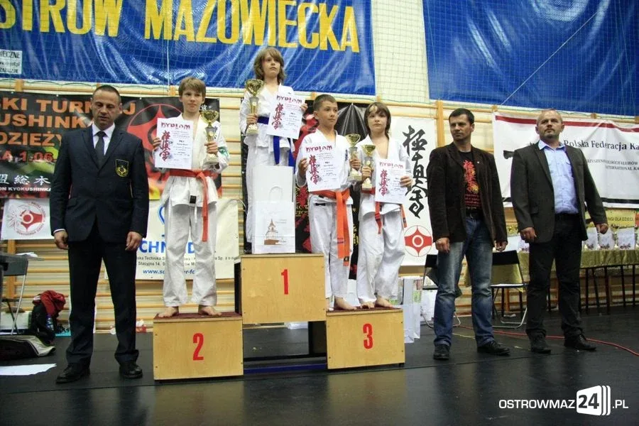 Ogólnopolski Turniej Karate w Ostrowi Maz. (zdjęcia)