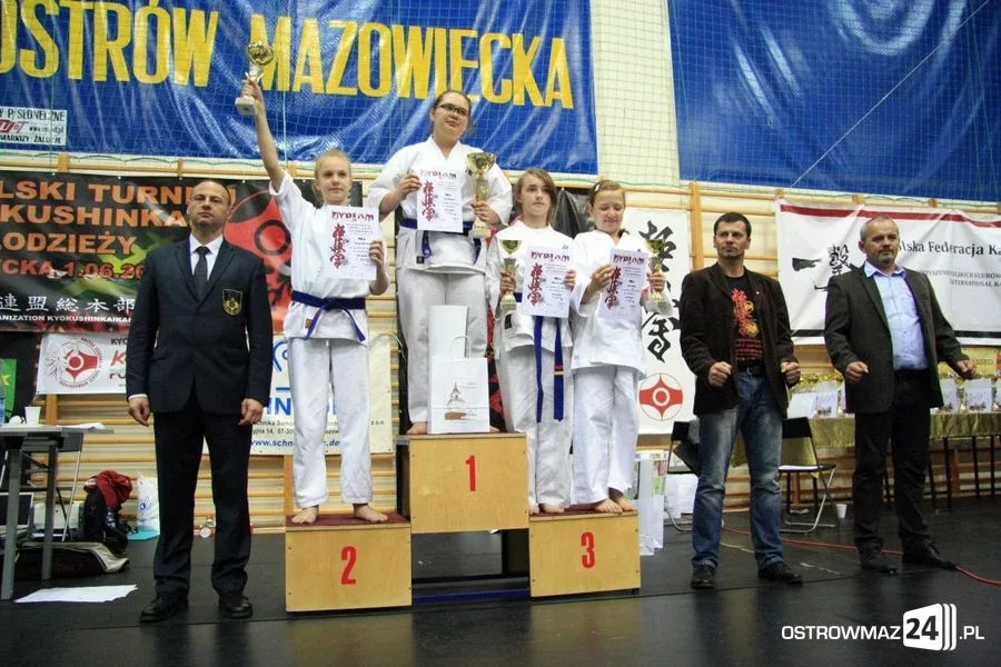 Ogólnopolski Turniej Karate w Ostrowi Maz. (zdjęcia)