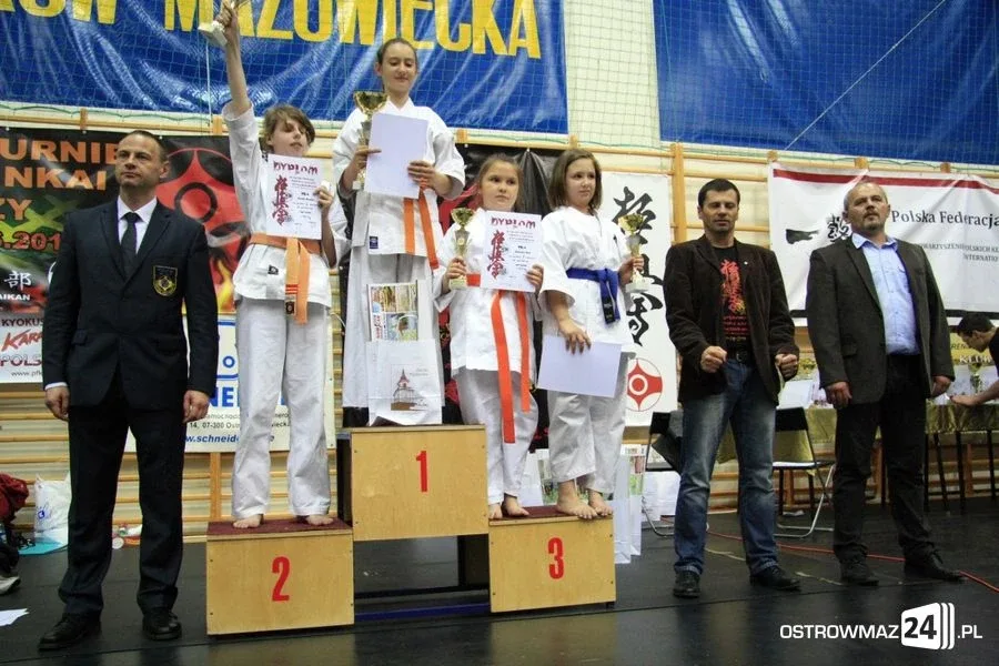 Ogólnopolski Turniej Karate w Ostrowi Maz. (zdjęcia)