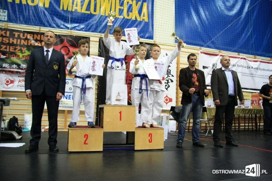 Ogólnopolski Turniej Karate w Ostrowi Maz. (zdjęcia)