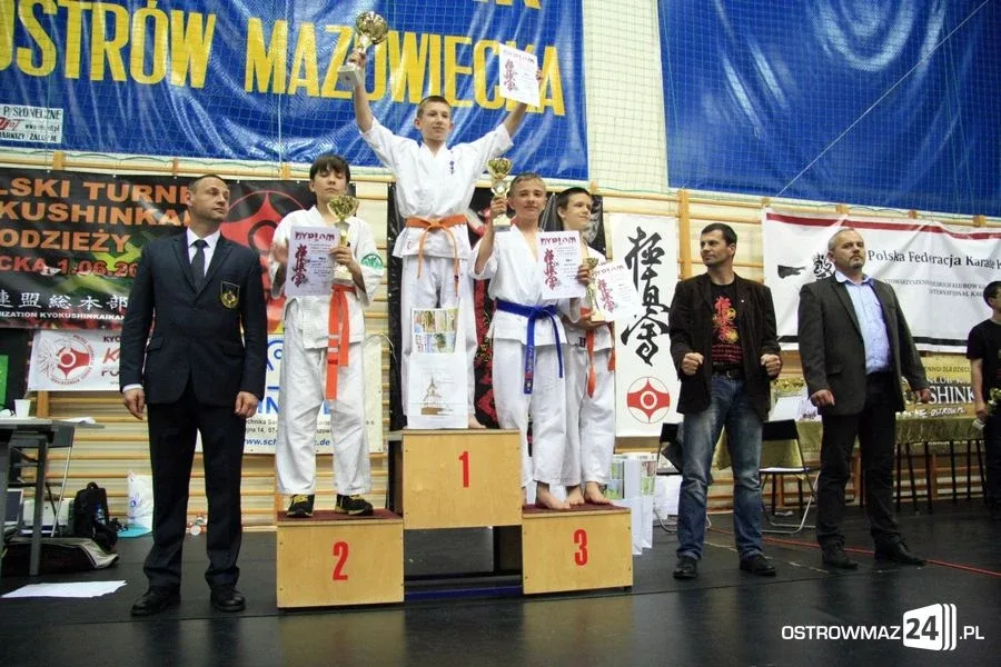 Ogólnopolski Turniej Karate w Ostrowi Maz. (zdjęcia)