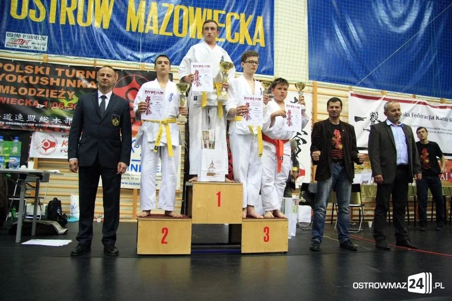Ogólnopolski Turniej Karate w Ostrowi Maz. (zdjęcia)