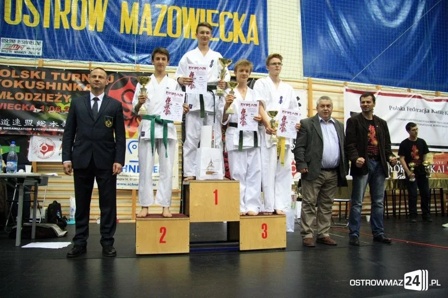 Ogólnopolski Turniej Karate w Ostrowi Maz. (zdjęcia)