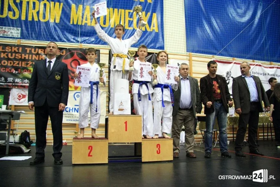 Ogólnopolski Turniej Karate w Ostrowi Maz. (zdjęcia)
