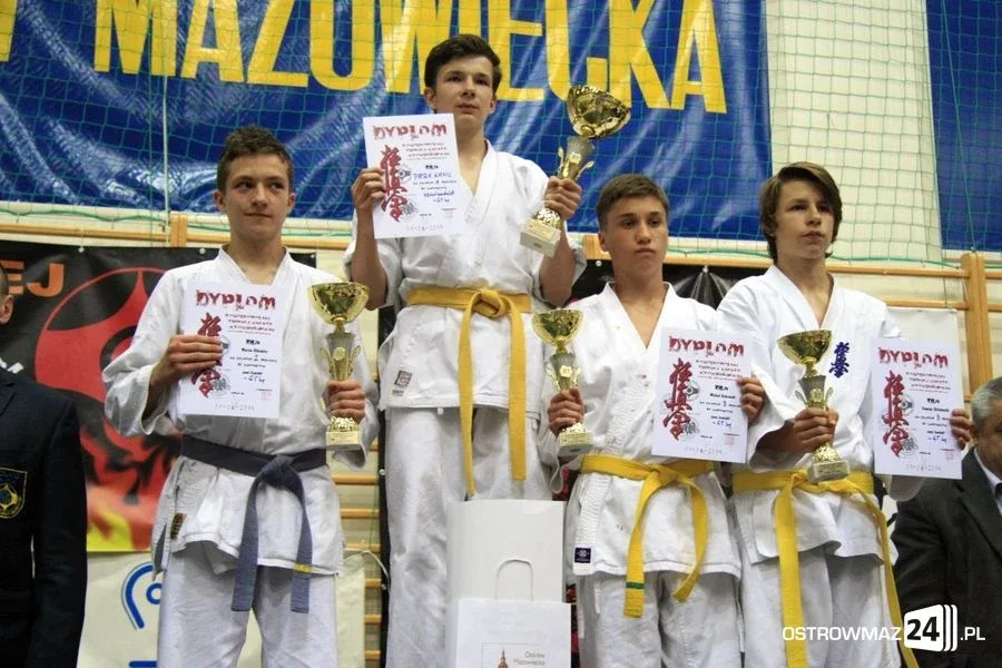 Ogólnopolski Turniej Karate w Ostrowi Maz. (zdjęcia)
