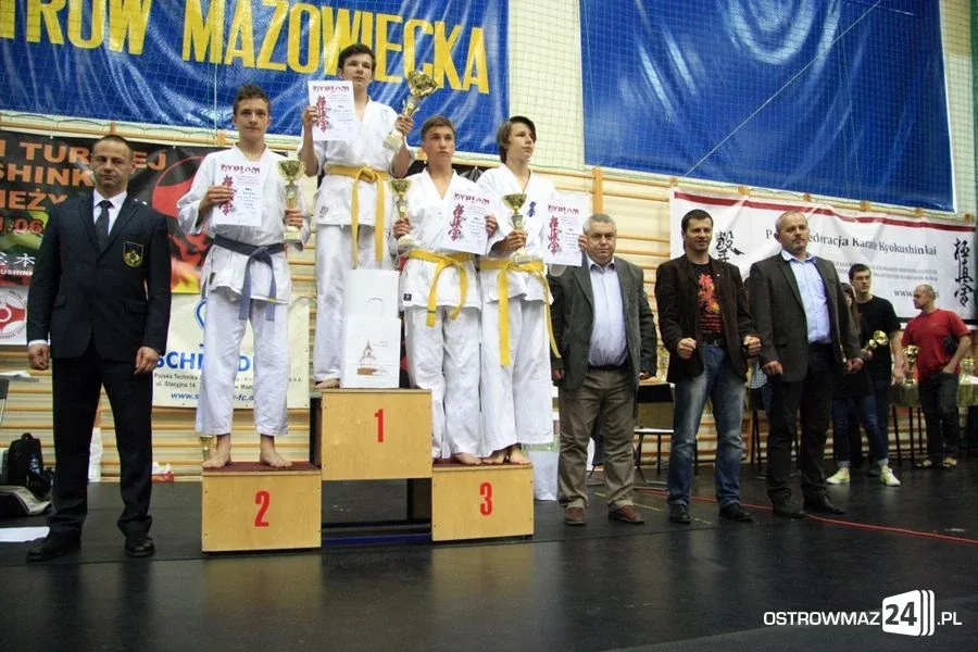 Ogólnopolski Turniej Karate w Ostrowi Maz. (zdjęcia)