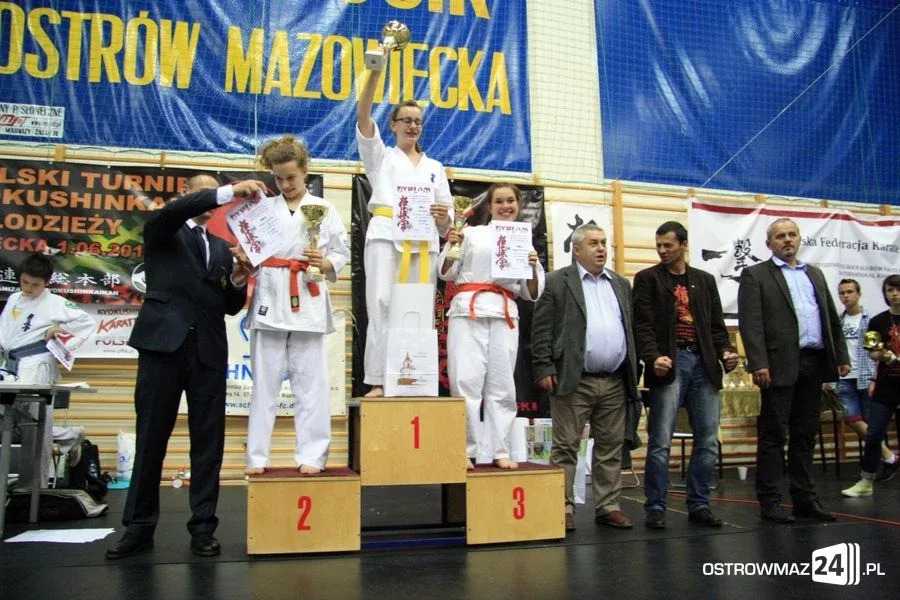 Ogólnopolski Turniej Karate w Ostrowi Maz. (zdjęcia)