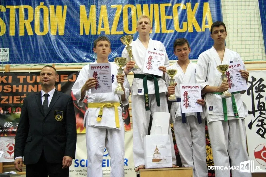 Ogólnopolski Turniej Karate w Ostrowi Maz. (zdjęcia)