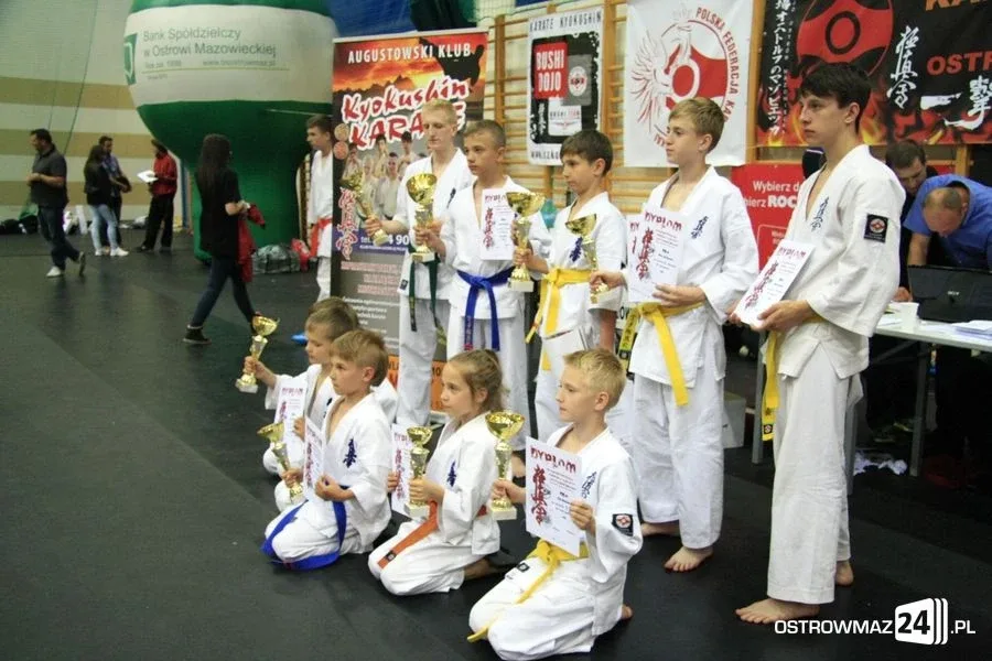 Ogólnopolski Turniej Karate w Ostrowi Maz. (zdjęcia)