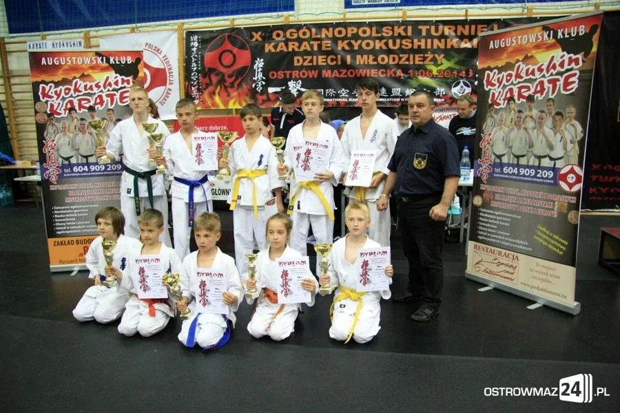 Ogólnopolski Turniej Karate w Ostrowi Maz. (zdjęcia)