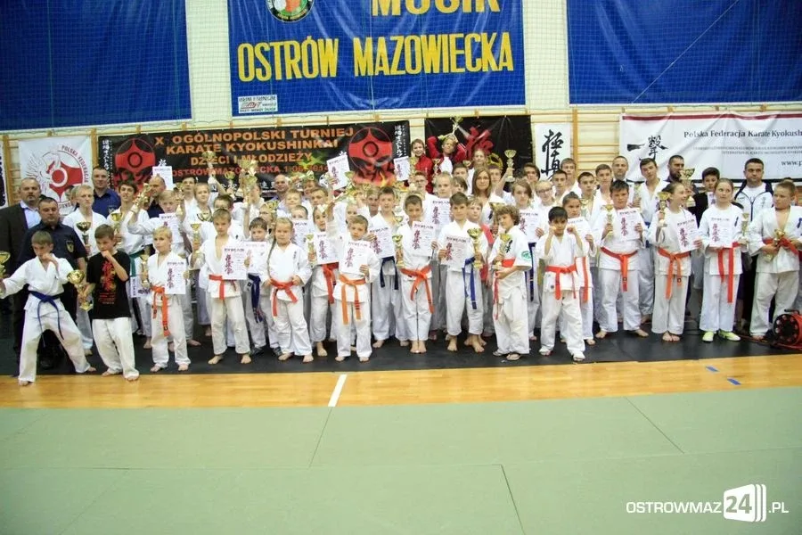 Ogólnopolski Turniej Karate w Ostrowi Maz. (zdjęcia)