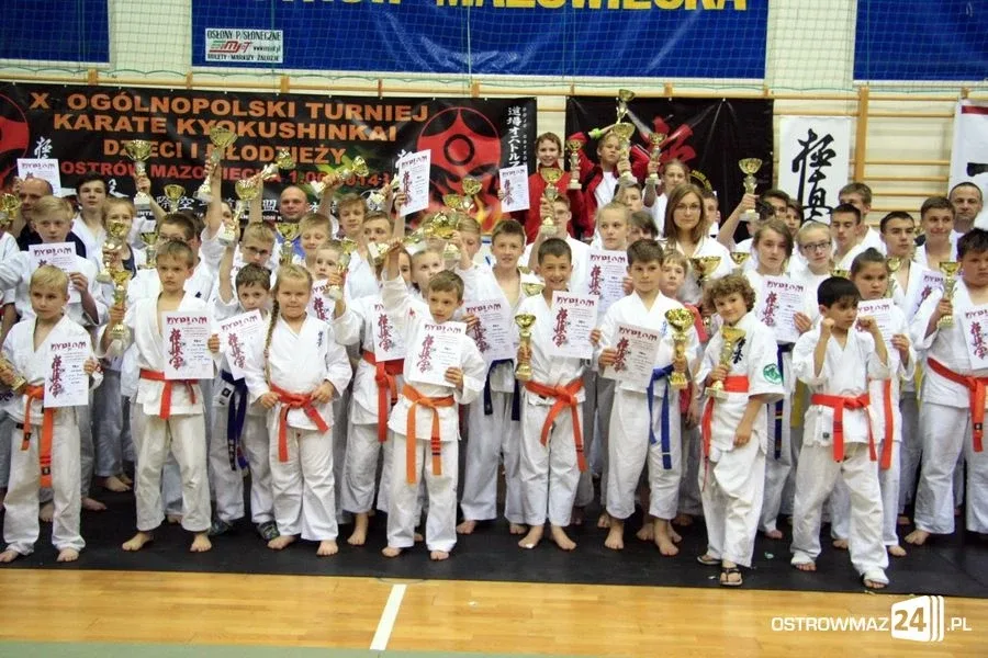 Ogólnopolski Turniej Karate w Ostrowi Maz. (zdjęcia)