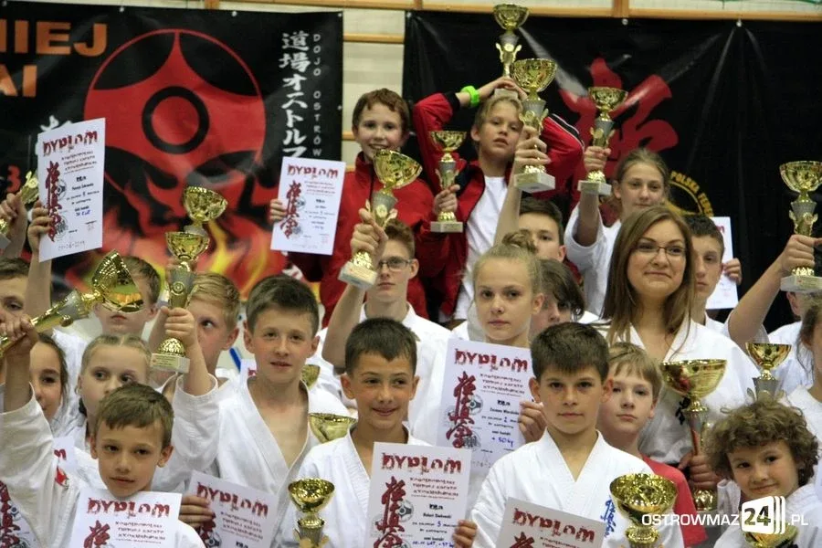 Ogólnopolski Turniej Karate w Ostrowi Maz. (zdjęcia)