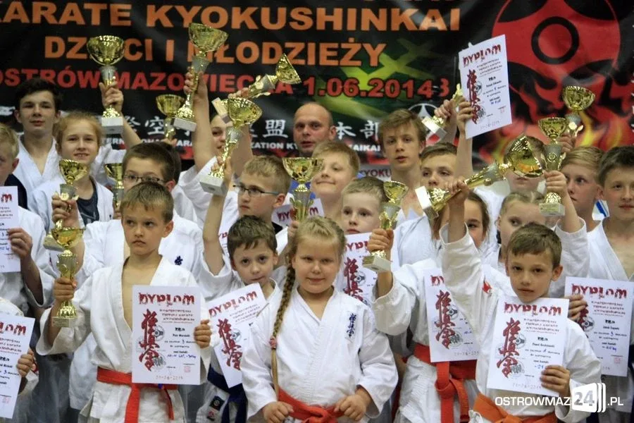 Ogólnopolski Turniej Karate w Ostrowi Maz. (zdjęcia)