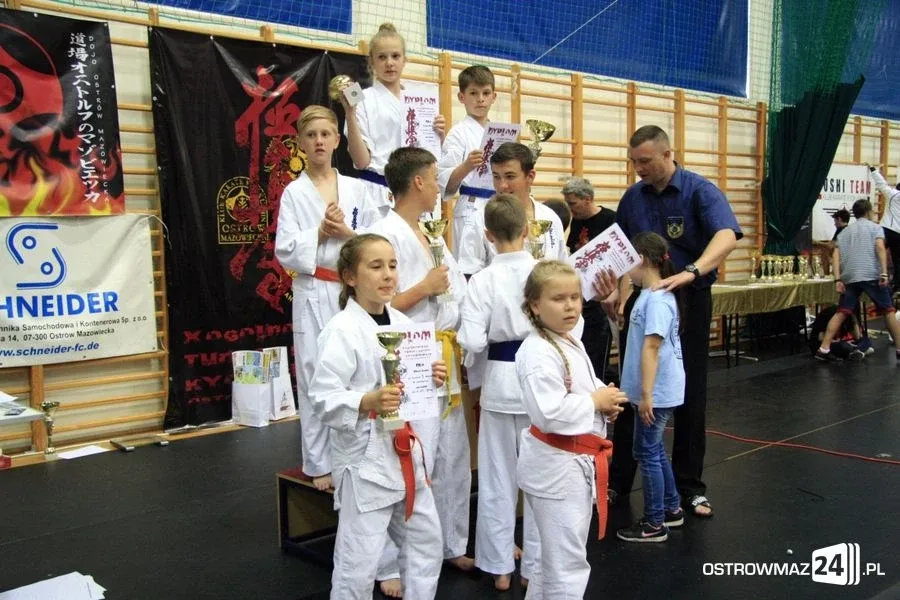 Ogólnopolski Turniej Karate w Ostrowi Maz. (zdjęcia)