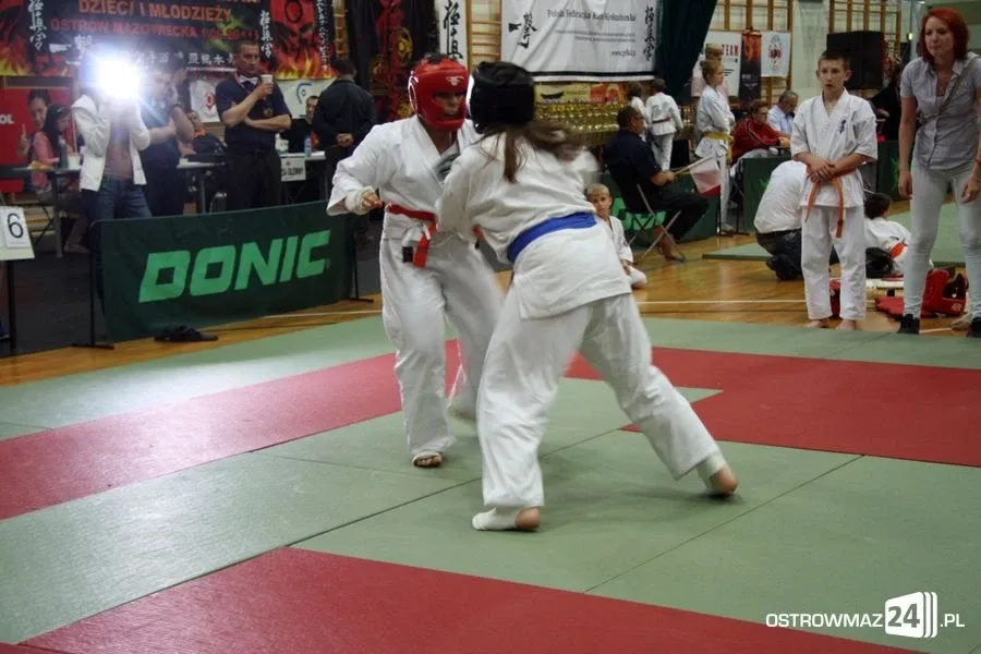 Ogólnopolski Turniej Karate w Ostrowi Maz. (zdjęcia)