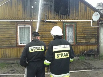 Pożar przy Jagiellońskiej (zdjęcia)