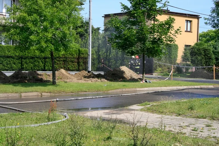 Wyciek gazu usunięty (zdjęcia)