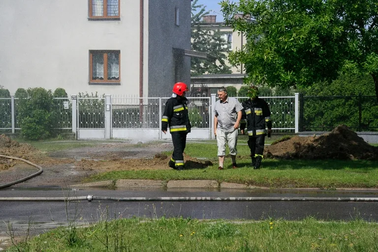 Wyciek gazu usunięty (zdjęcia)